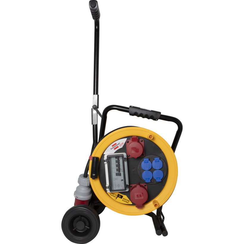 Predlžovací kábel na bubne s vozíkom 30m