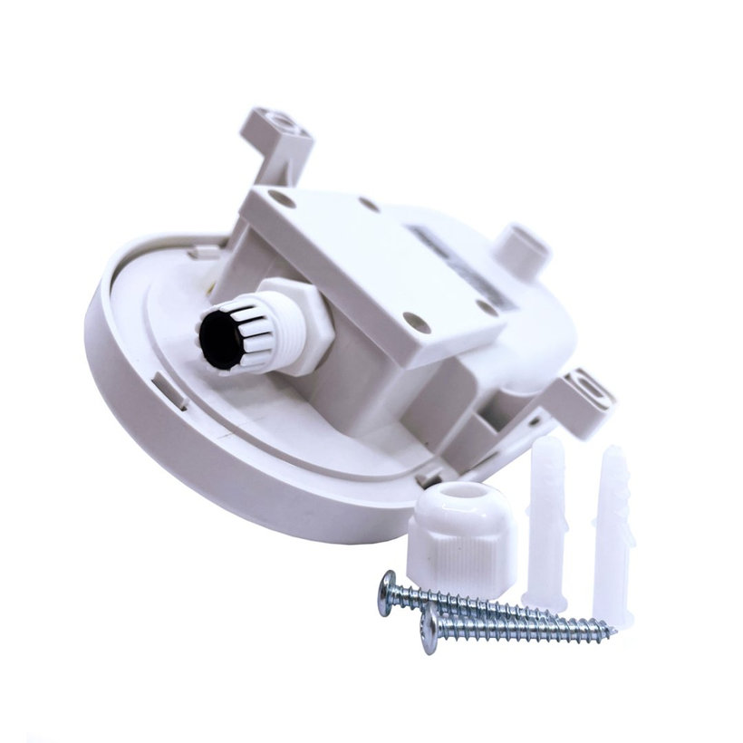 Plastové chránené LED svietidlo - oválne