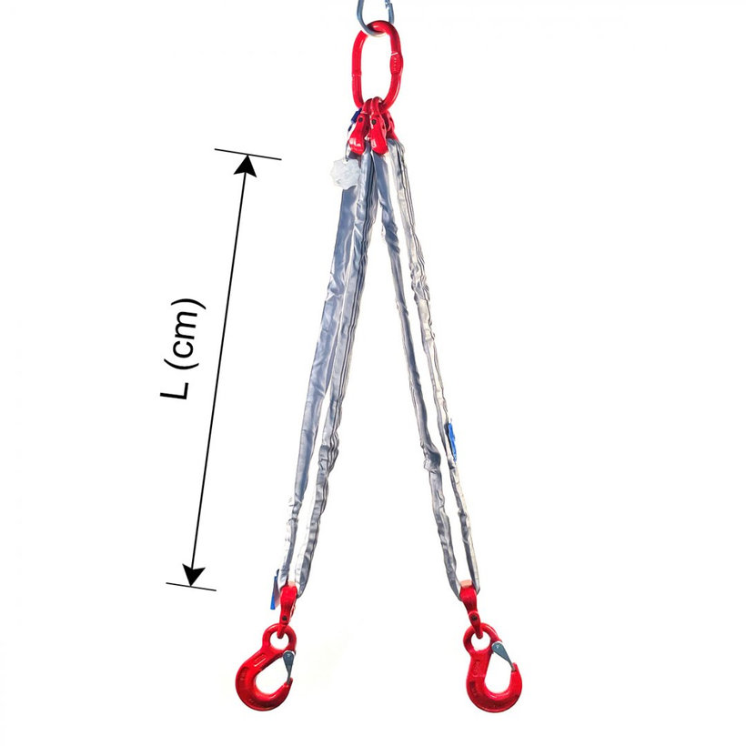 Textilný záves OKO-2 HÁK 5600/4000 kg, 1 m