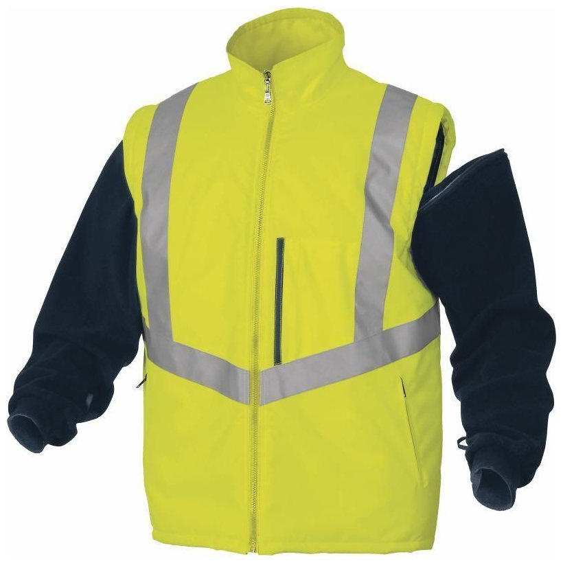 Reflexná bunda OPTIMUM2 žltá XL