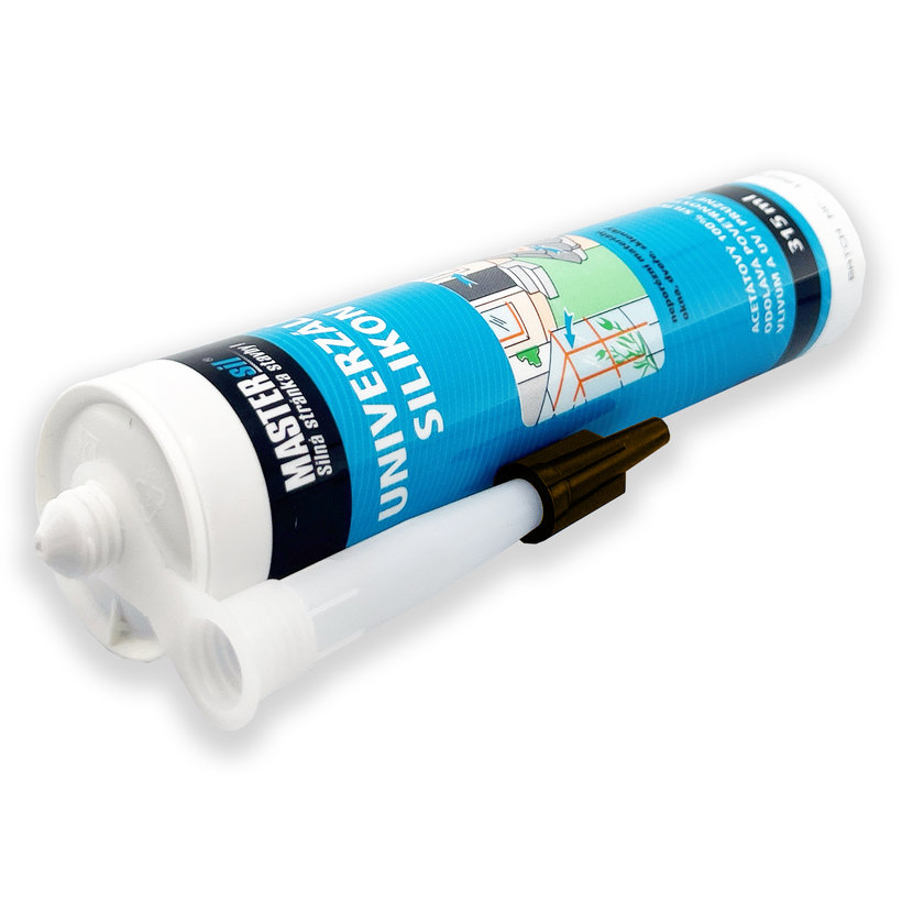 Silikón univerzálny čierna 315ml