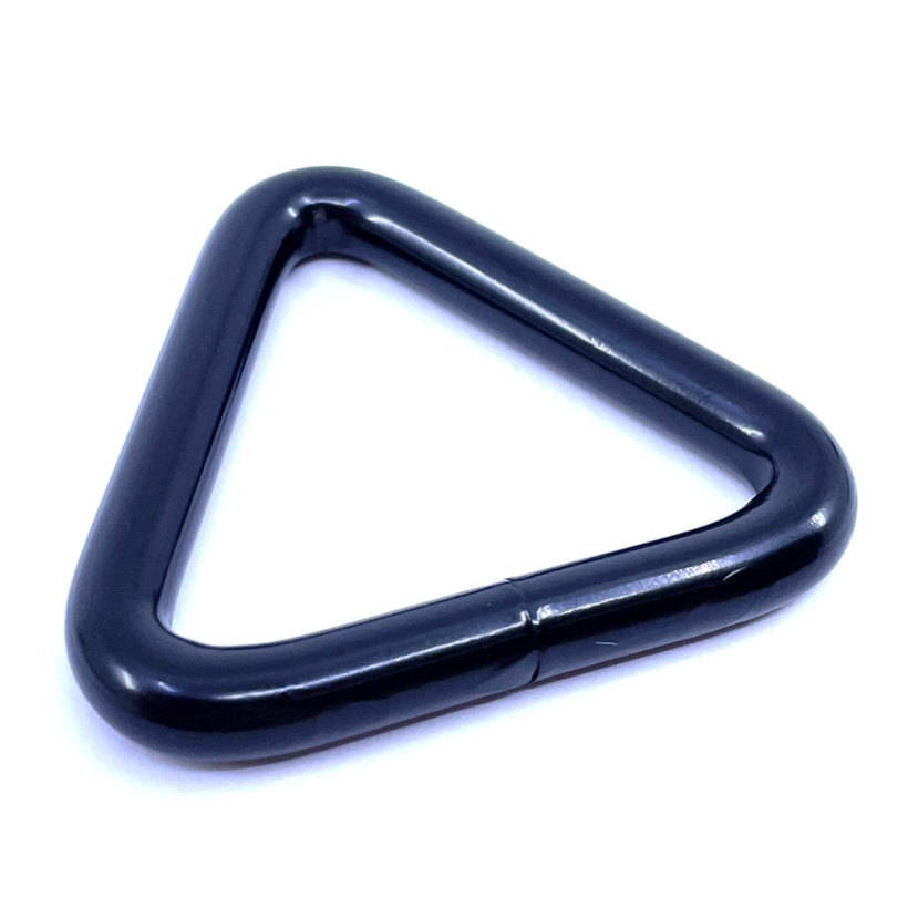 Trojuholník zváraný čierny 4x25mm