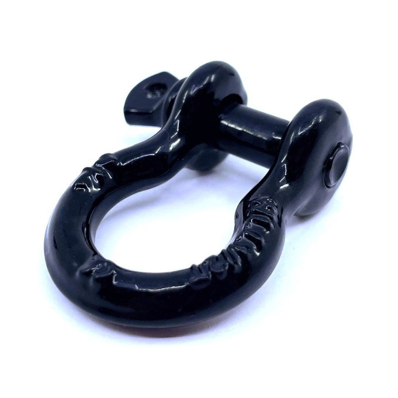 Pevnostný strmeň Tvar Oblúk s čapom - čierny 2T