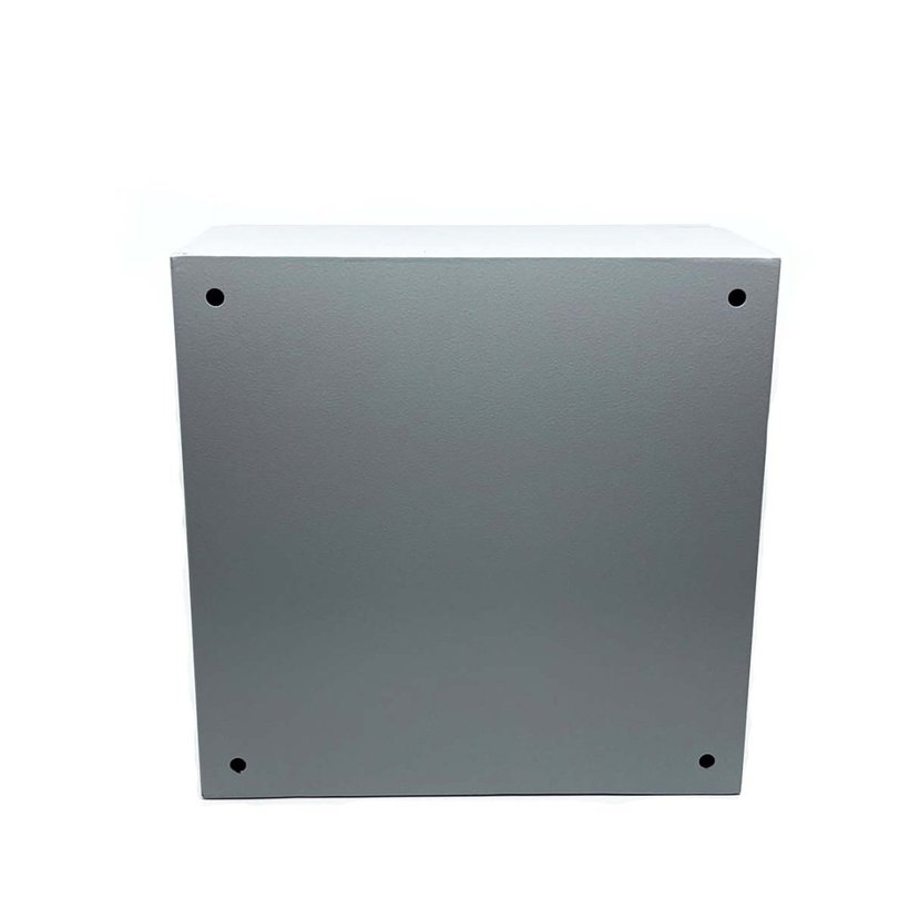 Oceľovo-plechová rozvodnica, sivá 300x300x150mm