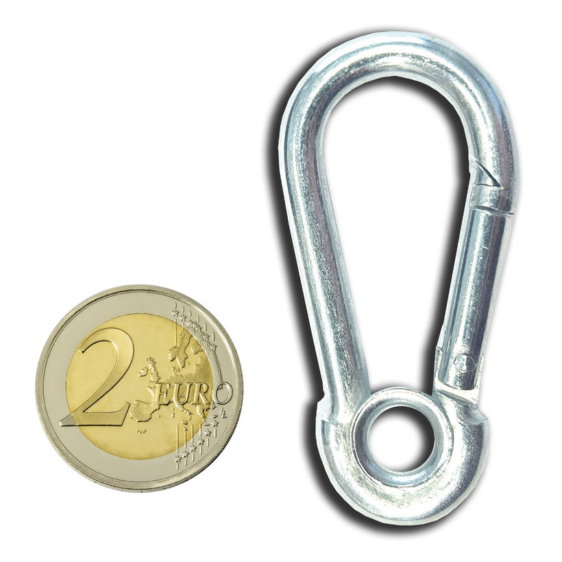 Karabína s krúžkom zn 5mm