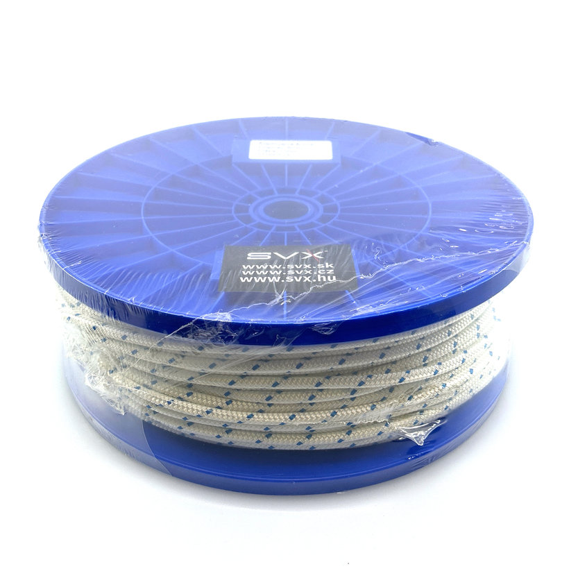 PES štartovacia šnúra TORNADO 16pr 5-100m bielo-modrá