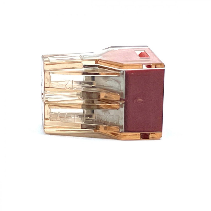 Spojovacia svorka bezskrutková - 4 vodiče