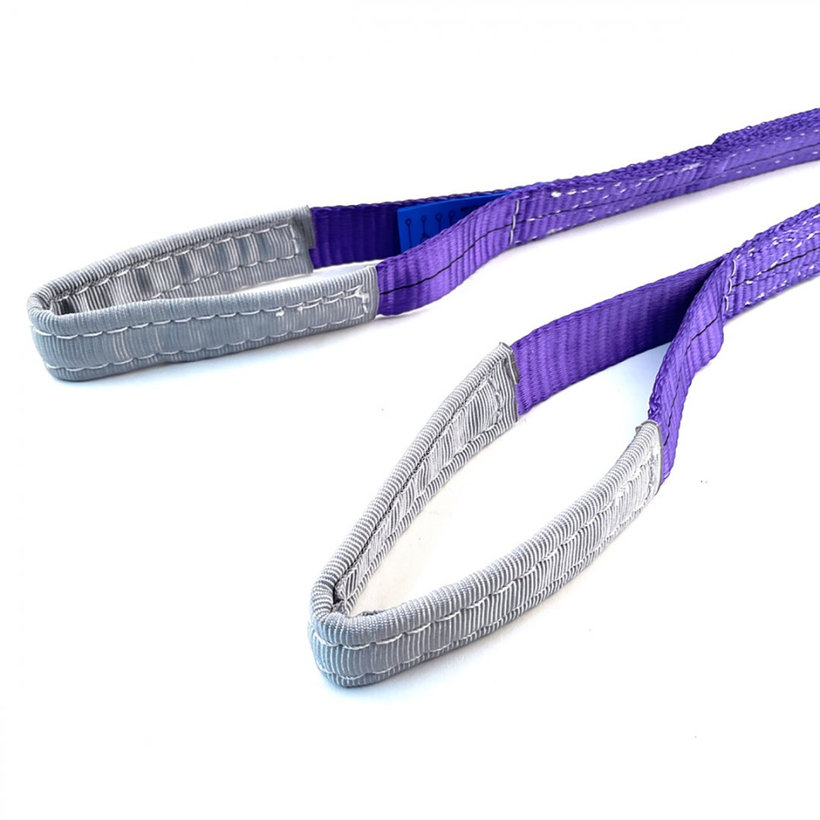 Zdvíhací pás - oko/oko Fialový 1T/2M