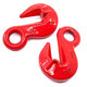 Skracovací hák SOX s okom tr 80 červený 20mm