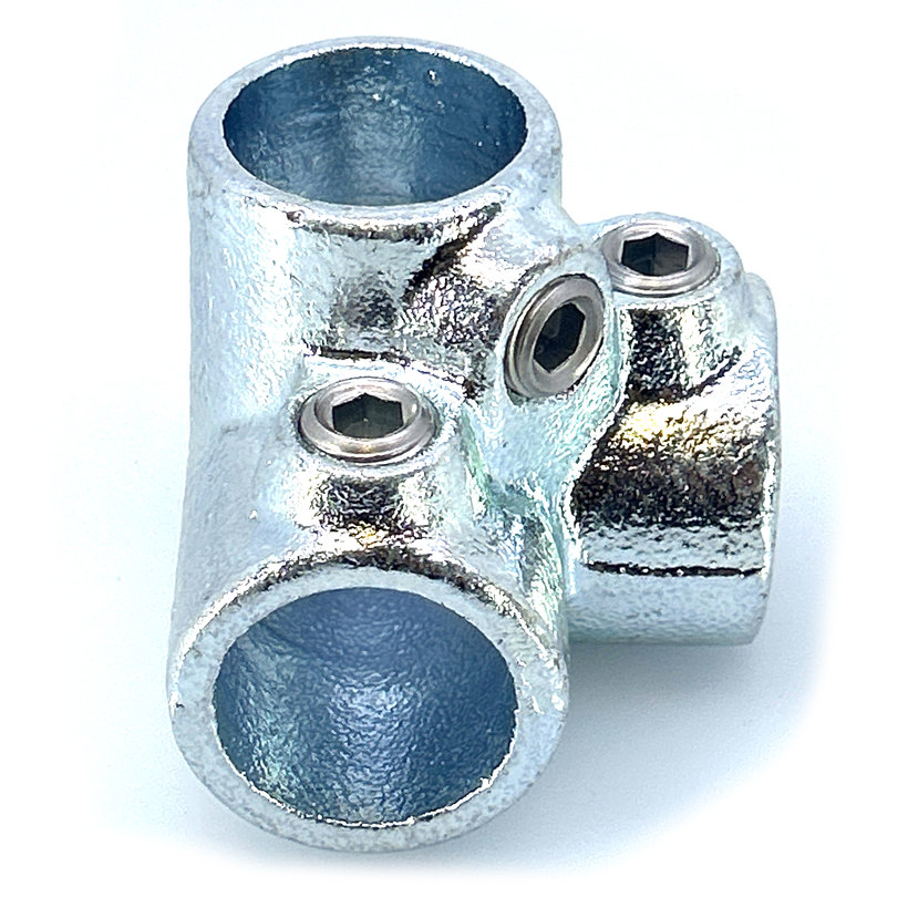 Spojovací článok tri vetvy 27 mm - pozinkovaný
