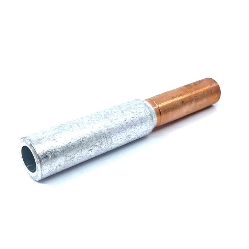 Neizolované Cu-Al lisovacie spojky 25mm²