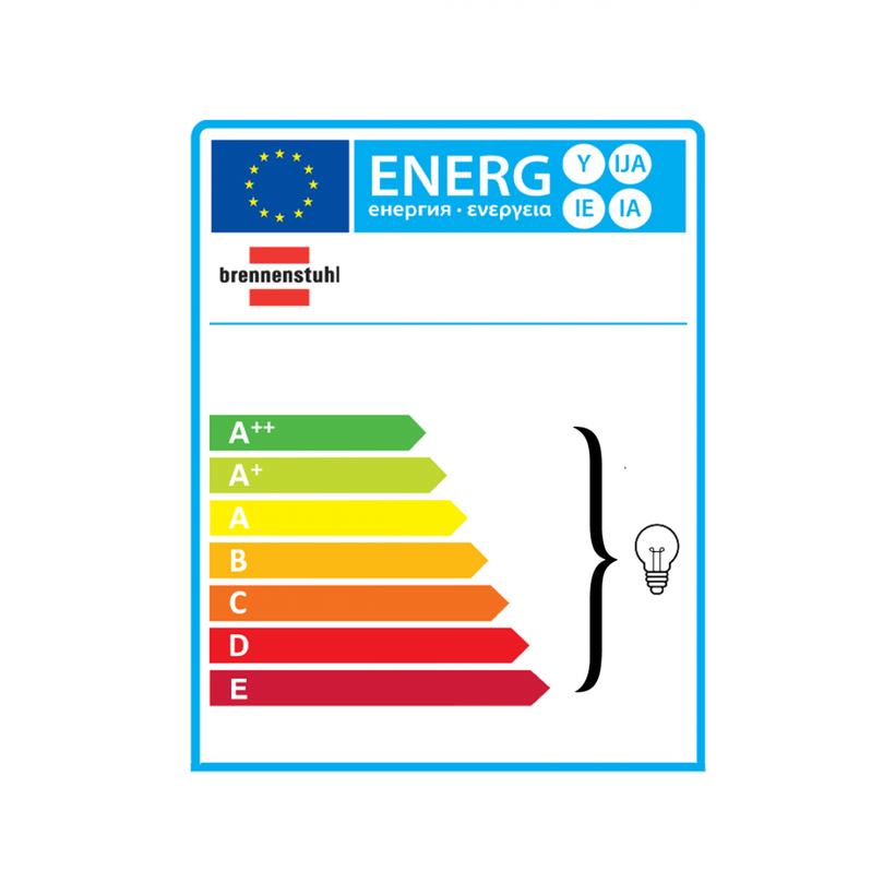 Oválne svietidlo Color šedé