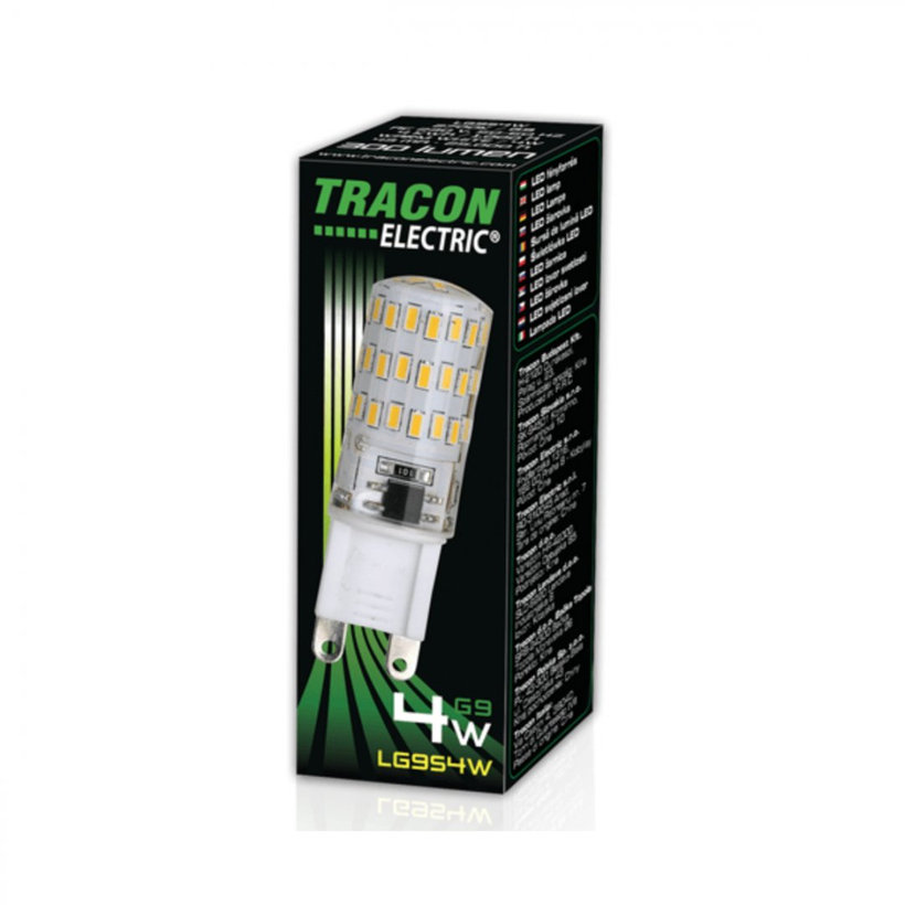 LED žiarovka 4W G9 so silikónovým puzdrom - neutrálna biela