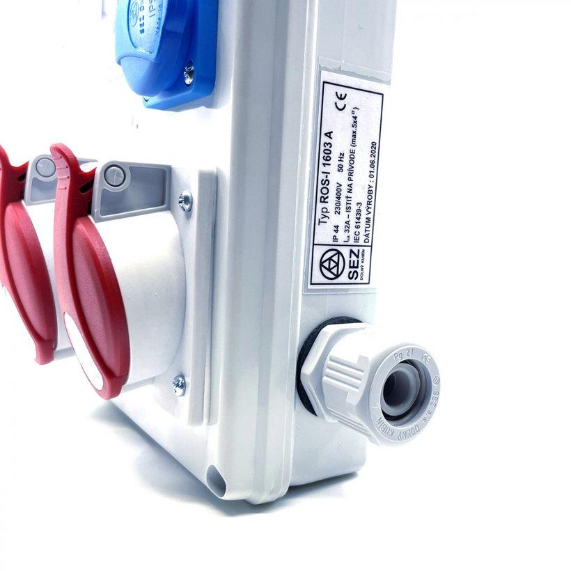 Zásuvková ROS-I 1603/A rozvodnica neistená