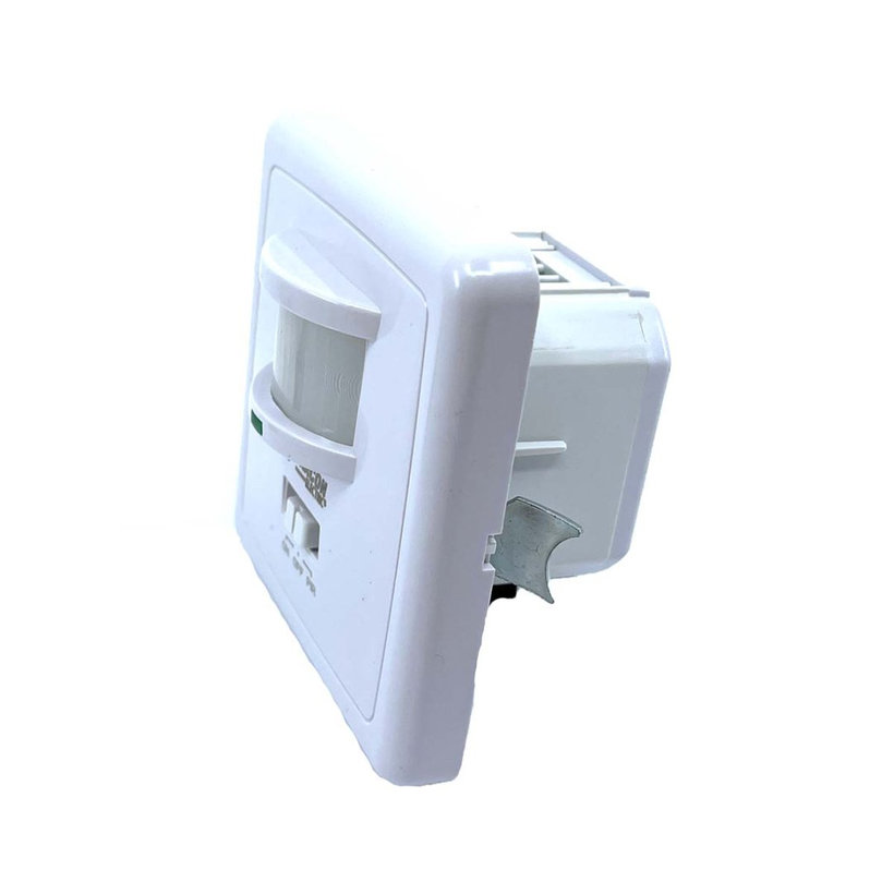 Snímač pohybu zapustený - biely 160°