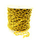 Klasická reťaz farebná na cievke/žltá 3mm