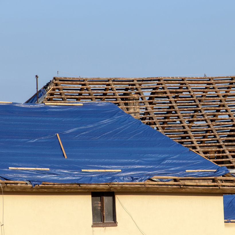 Plachta zakrývacia 3x5m tmavá modrá 100g/m2