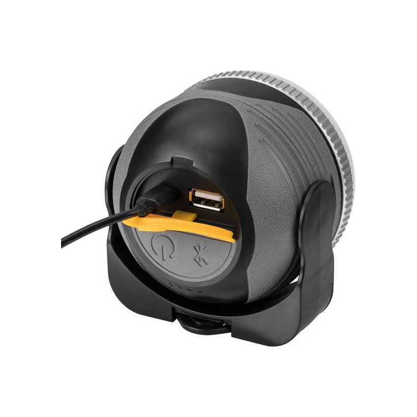 Nabíjateľné LED svetlo s Bluetooth reproduktorom