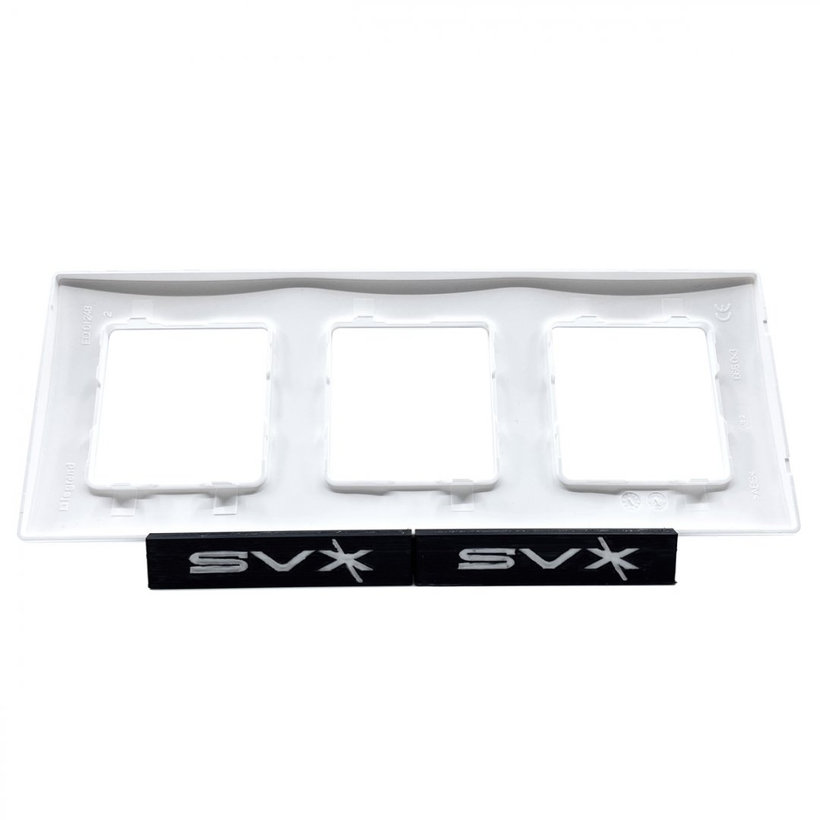 Niloé 3 rámik biely