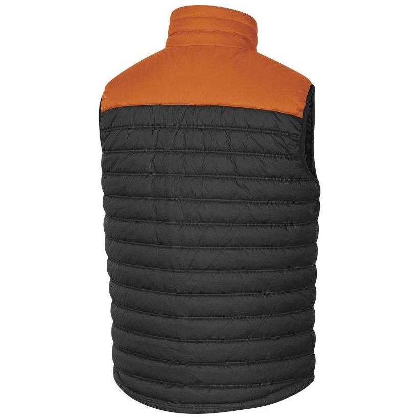 Páperová vesta G-DOON sivo-oranžová M