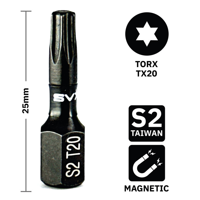 Bit magnetický TX20x25 mm