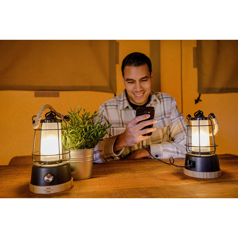 Dobíjacia LED kempingová lampa CAL 1, 350 lm, IP44