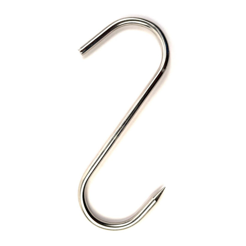 Nerezový hák mäsiarsky 100 mm