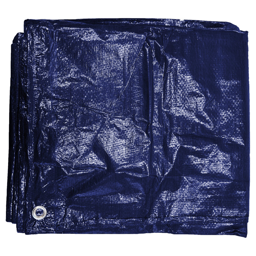 Plachta zakrývacia 3x5m tmavá modrá 100g/m2