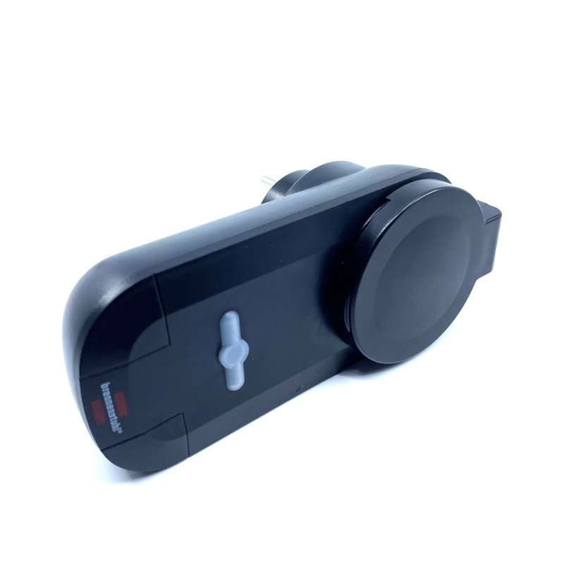 Diaľkový spínací set 2 zásuvky 1000W IP44 čierny