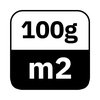 100 g/m²