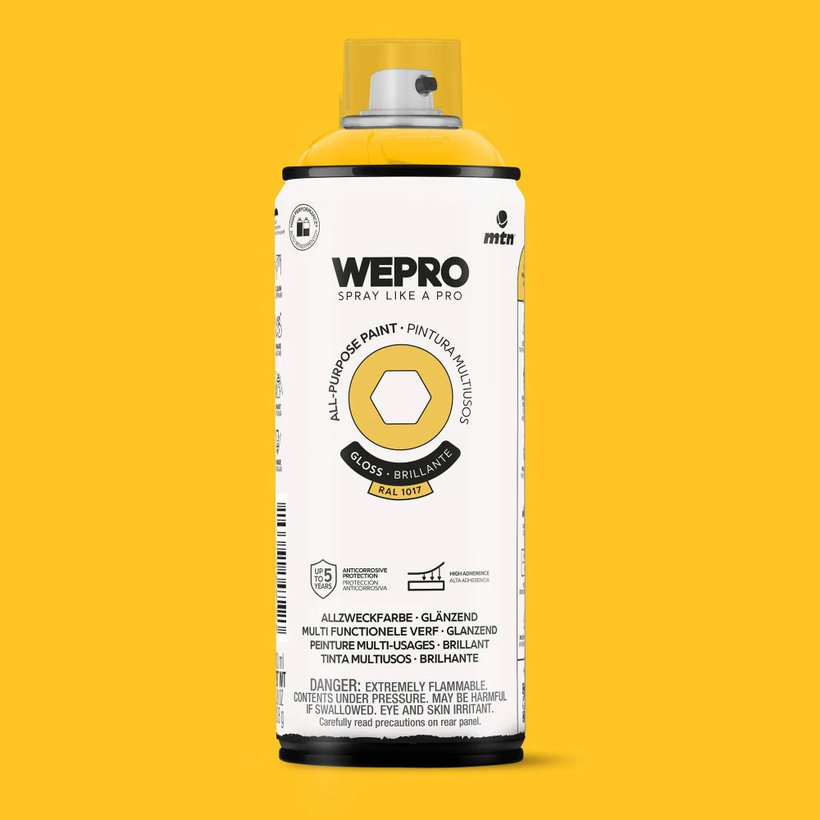 WEPRO Sprej – farba na báze rozpúšťadiel, lesklá