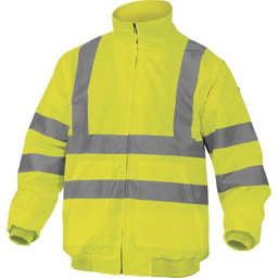 Reflexná zimná bunda RENO HV žltá XL