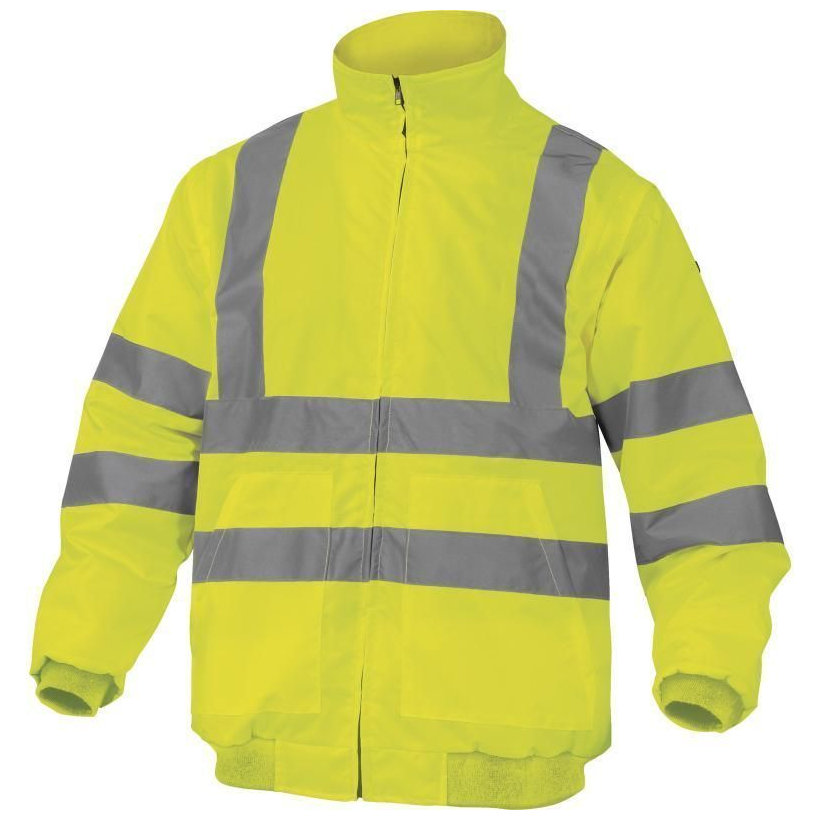 Reflexná zimná bunda RENO HV žltá XL