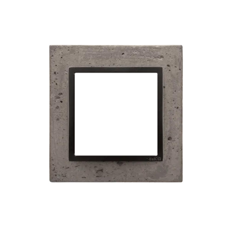 Rámček 1 - násobný betonový - tmavý betón/antracit