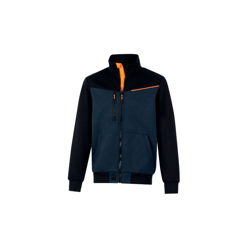 Pracovná mikina SWABI námornícka modrá / čierna - XXL