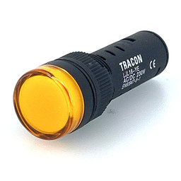 Kontrolka LED žltá 16mm