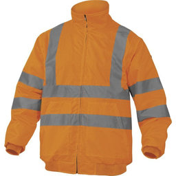 Reflexná zimná bunda RENO HV oranžová M