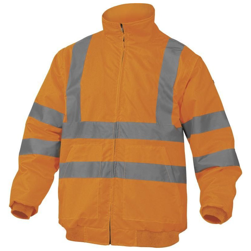 Reflexná zimná bunda RENO HV oranžová M
