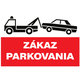 Samolepka - Zákaz parkovania