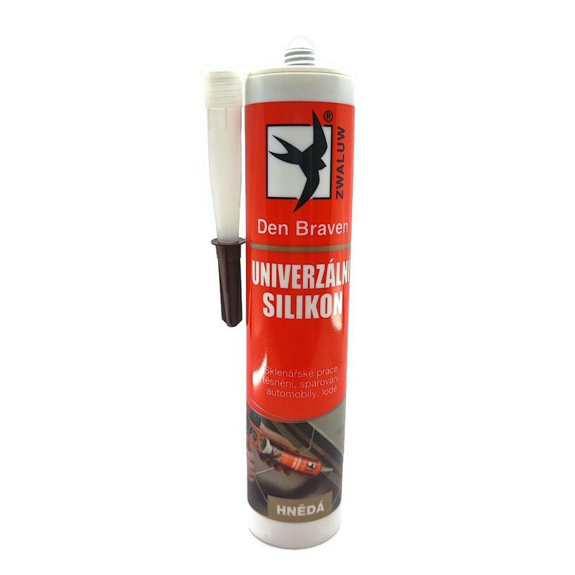 Silikón univerzálny - hnedý 280ml