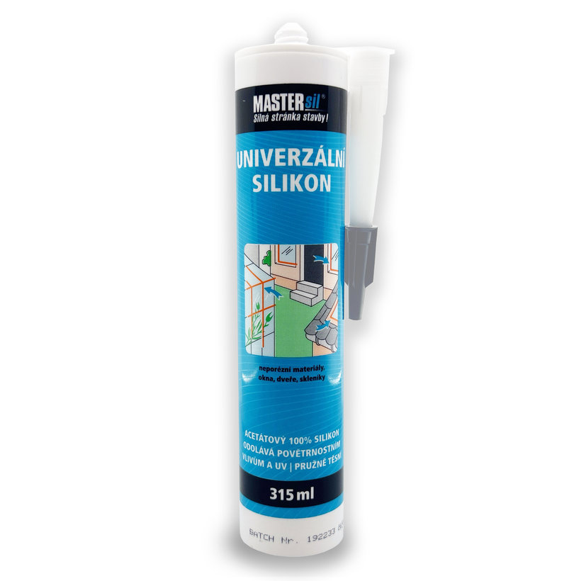 Silikón univerzálny šedá 315ml