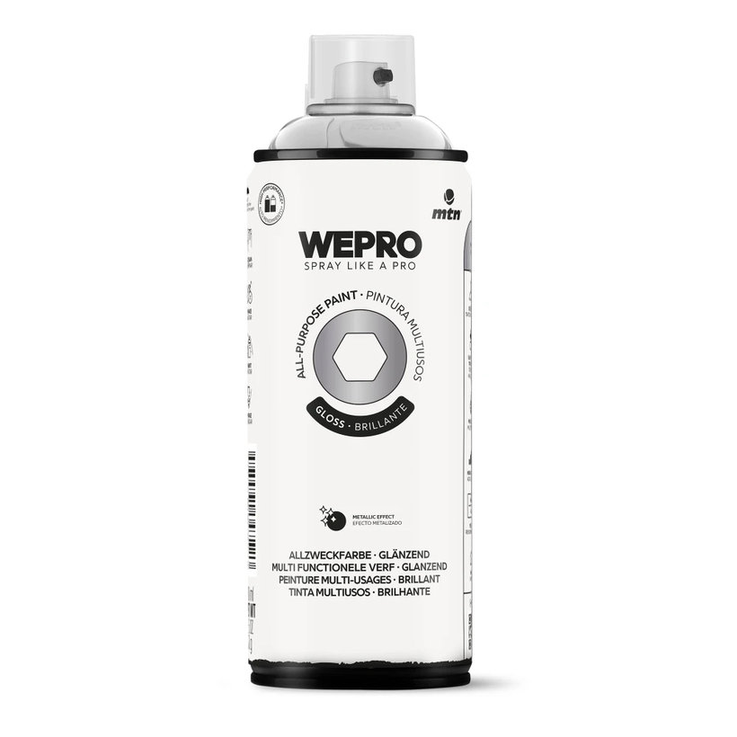 WEPRO Sprej – farba na báze rozpúšťadiel, lesklá