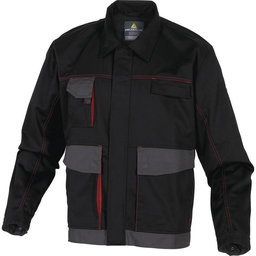 Pracovná bunda D-MACH čierna-červená XL