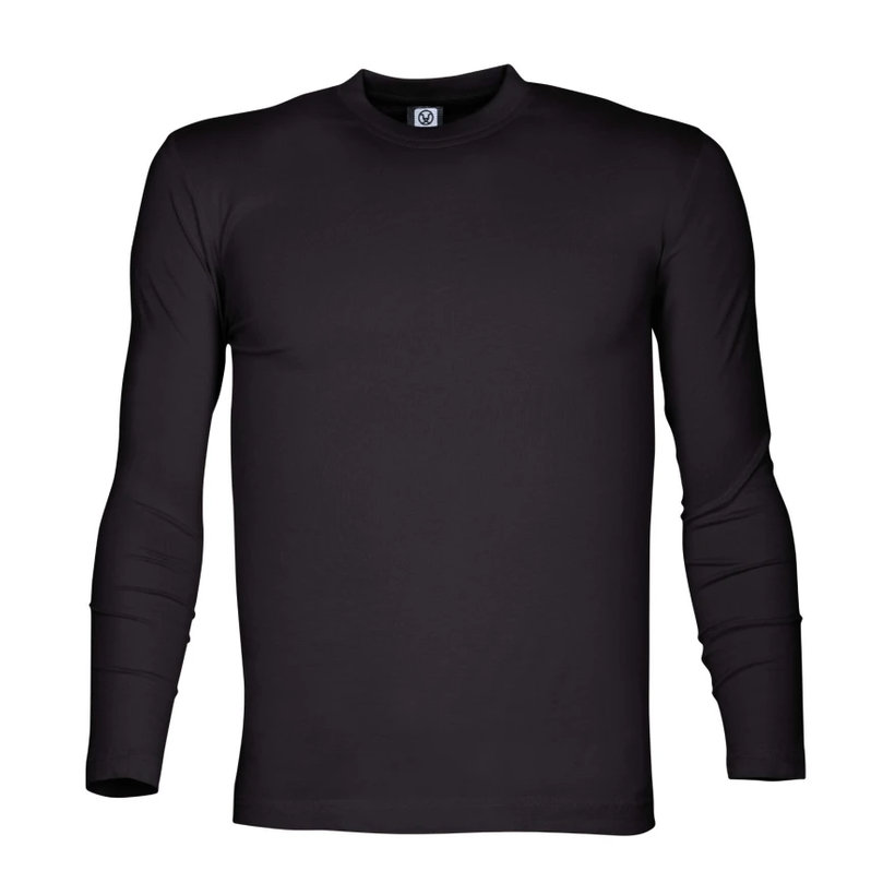 Tričko CUBA s dlhým rukávom čierne H13017 - XL