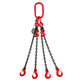 Reťazový záves oko-4 hák tr 80 so skracovačom (1m, 6700/4750 kg, 10mm)