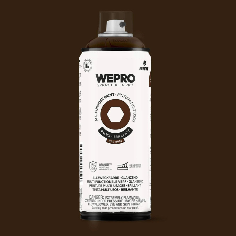 WEPRO Sprej – farba na báze rozpúšťadiel, lesklá
