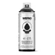 WEPRO Sprej – farba na vodnej báze, matná – Cosmos Black - čierna