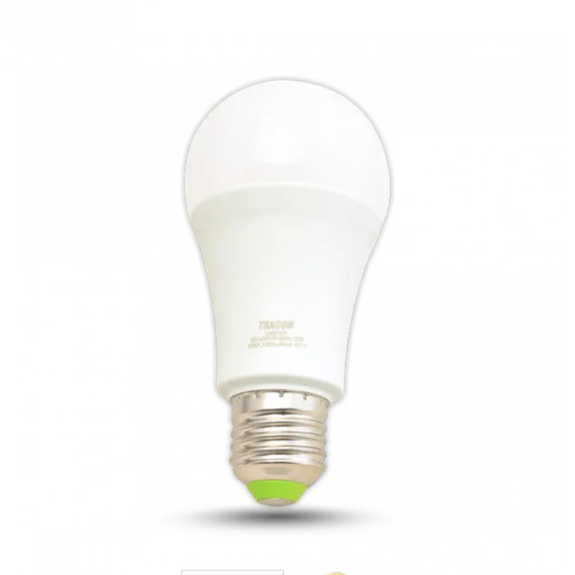 LED žiarovka guľa E27 12W - neutrálna biela