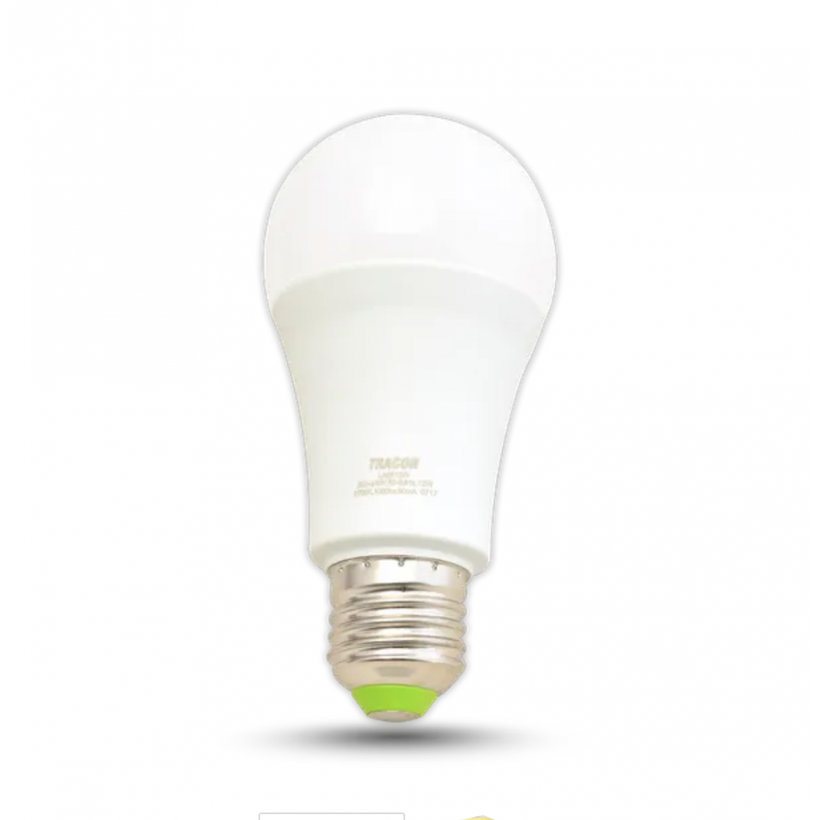 LED žiarovka guľa E27 12W - teplá biela