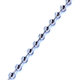 Reťaz guličková poniklovaná 2,4mm
